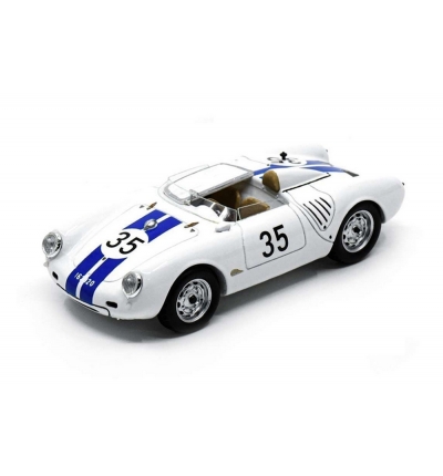 Porsche 550A E.Hugus; C.Godin de Beaufort #35 8th 24h Le Mans 1957 
