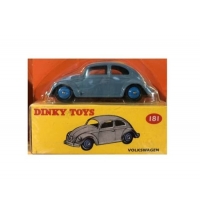 VW Beetle (grey-blue) 1959 - Dinky by Atlas