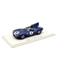Jaguar D-Type Sanderson; Flockhart, #4 Winner Le Mans 1956