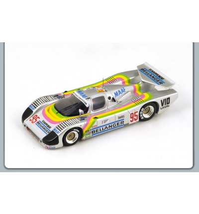 Sauber C6 R.Bassaler; D.Lacaud; Y.Tapy #95 Le Mans 1986 