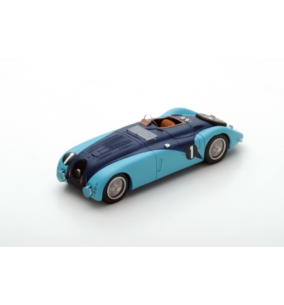 Bugatti 57G R.Labric; P.Veyron #1 Le Mans 1937 