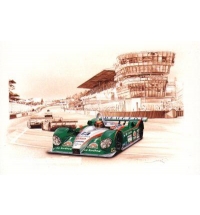 Pescarolo C52 Peugeot #16 4th Le Mans 2000 (30x40cm)