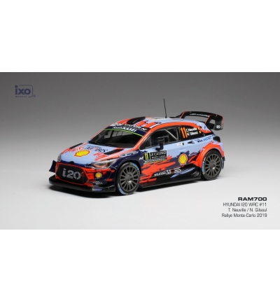 Hyundai i20 WRC T.Neuville; N.Gilsoul #11 Rally Monte Carlo 2019 