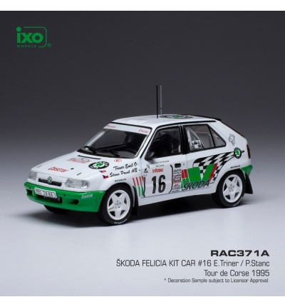 Skoda Felicia Kit Car E.Triner; P.Stanc #16 Rallye Tour de Corse 1995