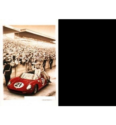 Postal - Ferrari 250P #21 Winner Le Mans 1963