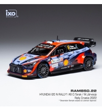 Hyundai i20 N Rally1 O.Tanak; M.Jarveoja #8 2nd WRC Rally Croatia 2022