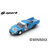 Alpine A210 P.Vidal; L.Cella #58 24h Le Mans 1967 