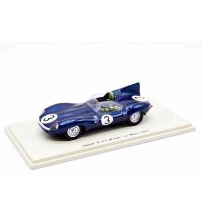 Jaguar D-Type Bueb; Flockhart, #3 Winner Le Mans 1957