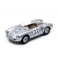 Porsche 550A H.Herrmann; R.von Frankenberg #33 24h Le Mans 1957 