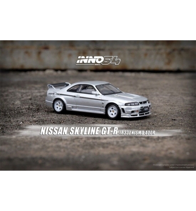 Nissan Skyline GT-R (R33) Nismo 400 R (sonic silver) - 1/64