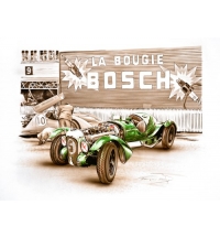 Lagonda 39 Le Mans (30x40 cm)