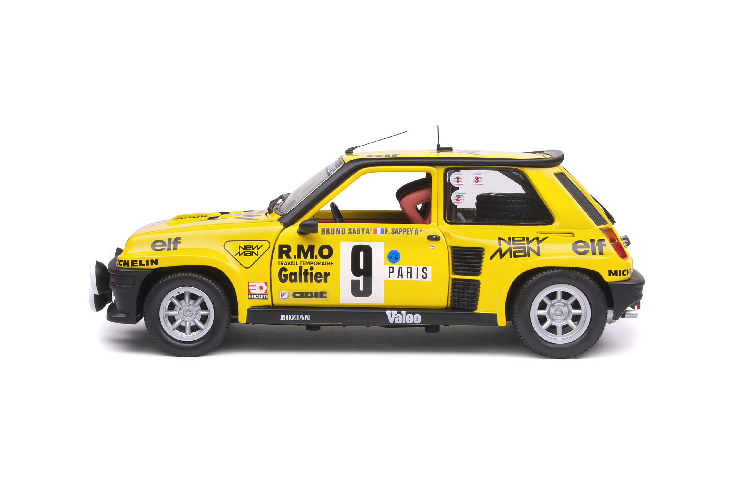 1/43 Renault 11 Turbo No.3 Rally Monte Carlo 1987 J. Ragnotti - G